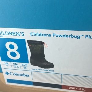 Columbia children’s boots size 8